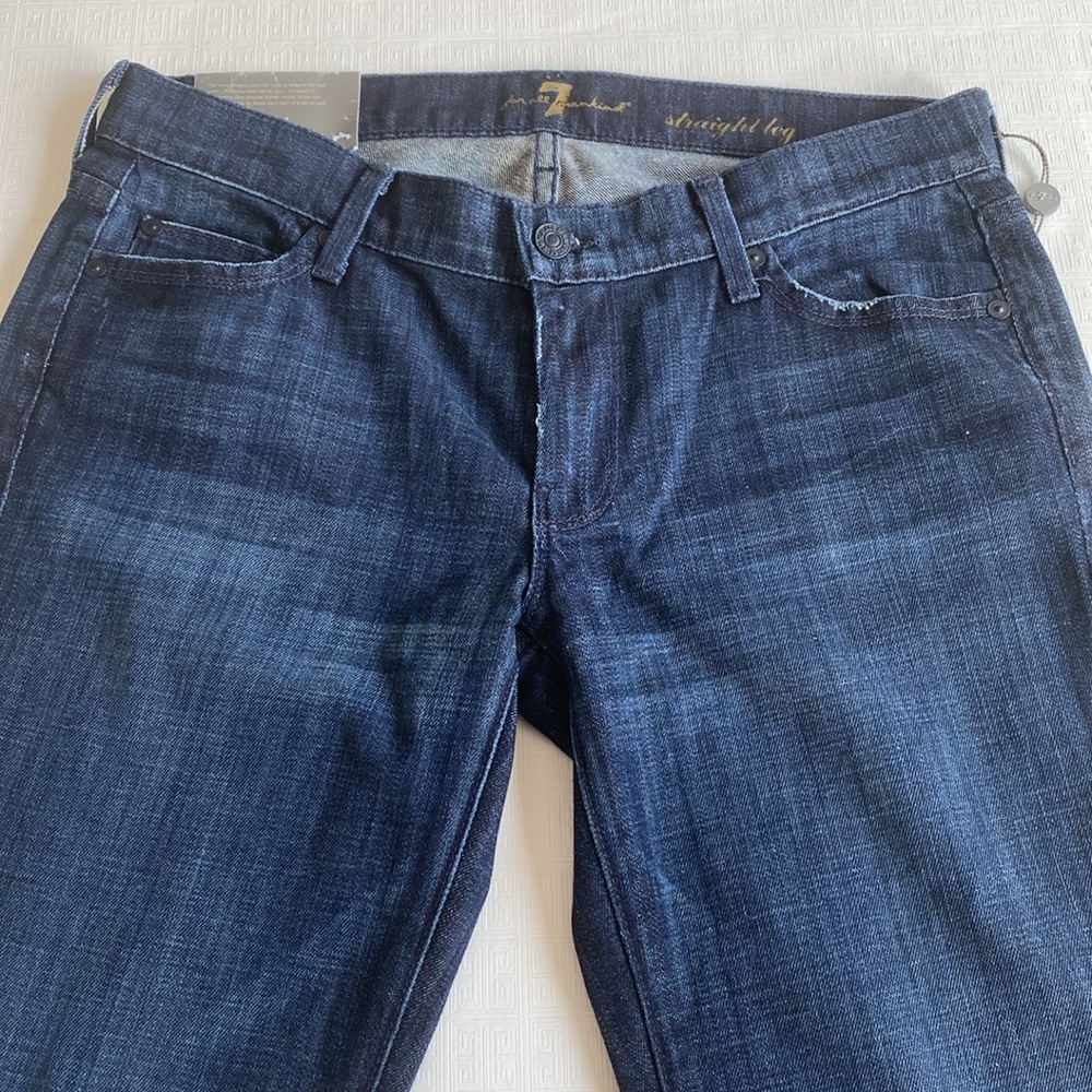 7 for All mankind straight leg jeans